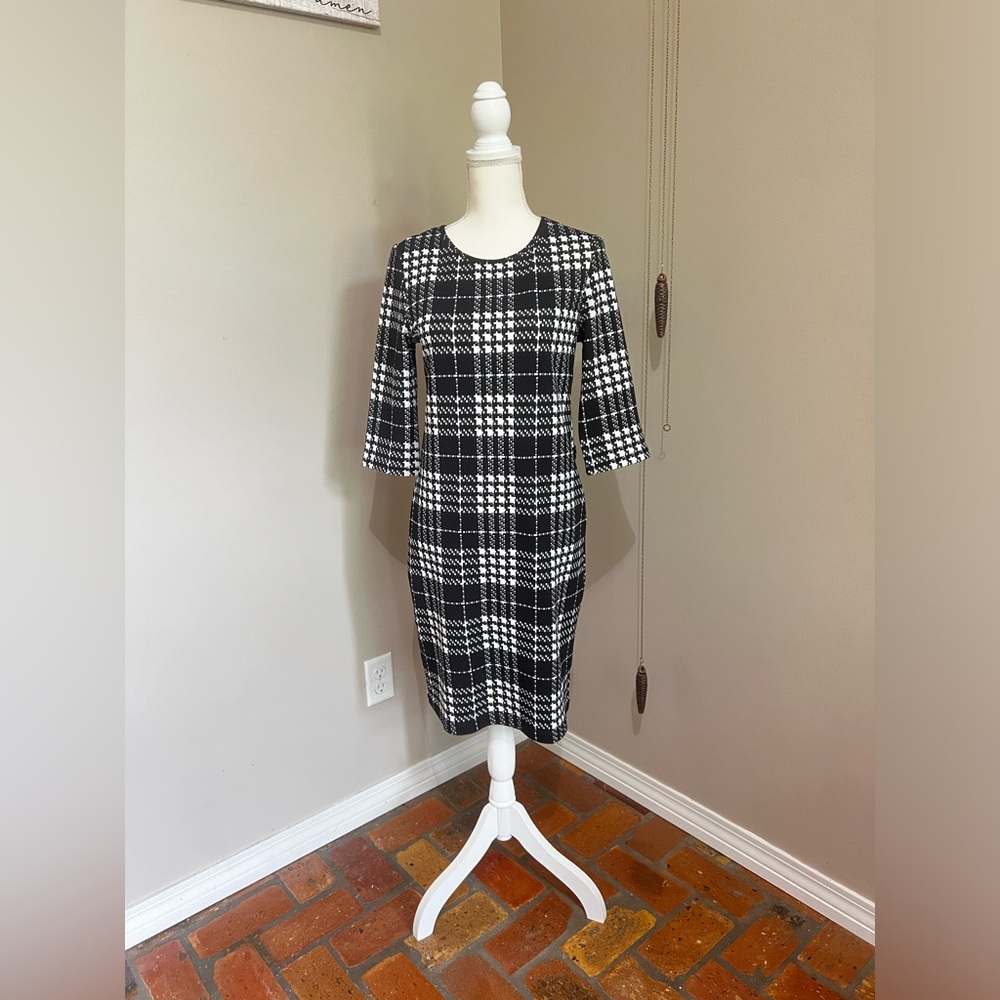 Houndstooth Dress